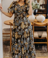Mikarose - Breezy Short Sleeve Maxi Dress