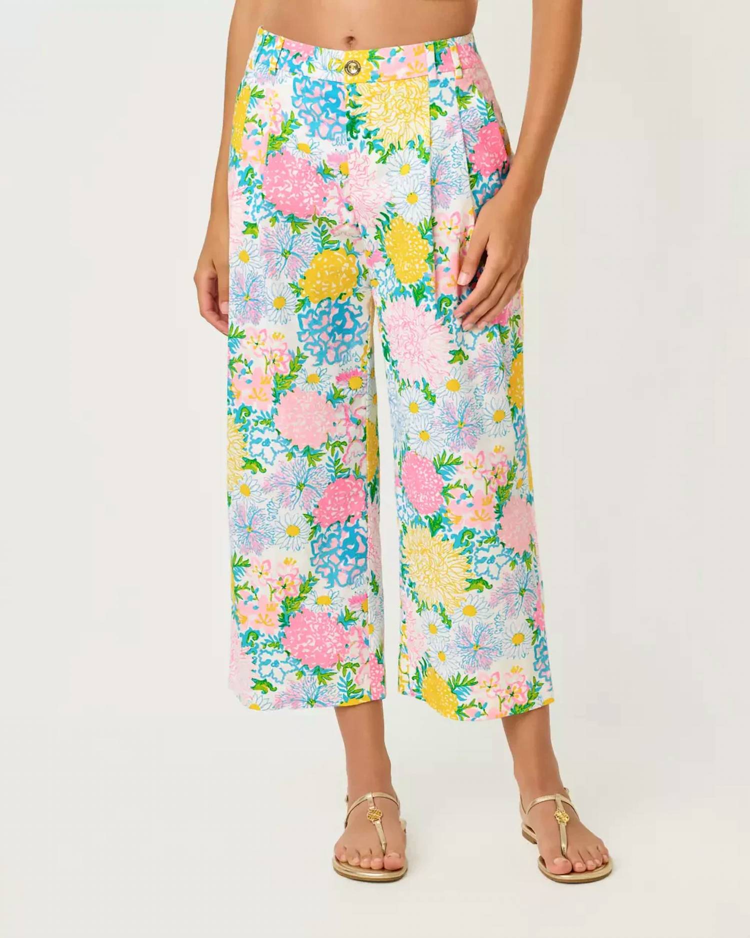 Lilly Pulitzer - Mandalay Wide Leg Crop Pant