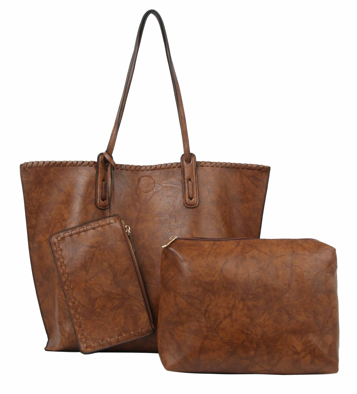 Handbag Factory Corp - Women's Hobo Handbag Shoulder Tote Purse