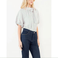 Thml - Puff Sleeve Stripe Top