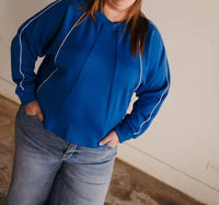 Tribal - Women's Piping Sweatshirt