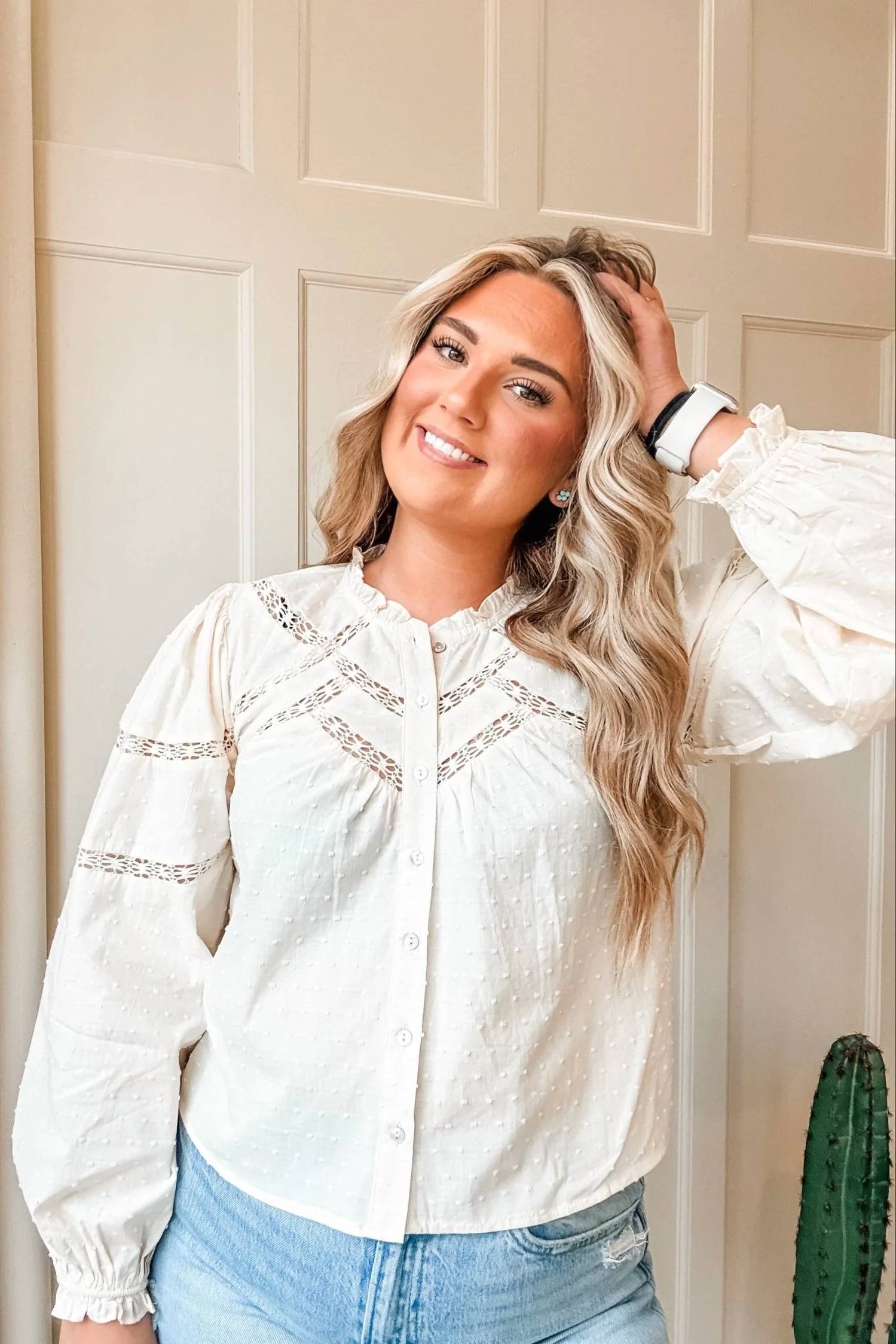 Storia - Balloon Sleeve Blouse