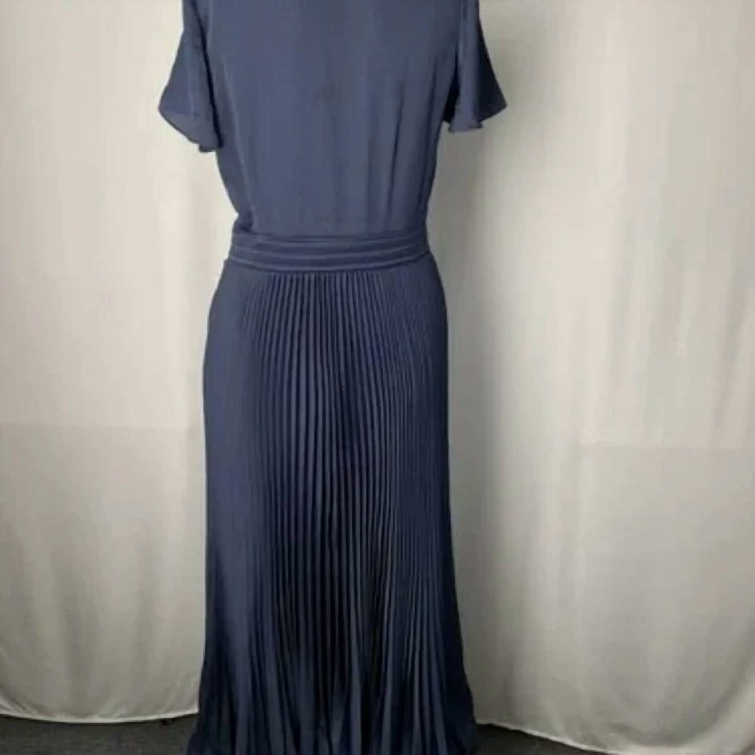 Ba&Sh - Women's Woopy Pleated V-neck Maxi Dress