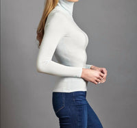 Fallon & Ava - Classic Turtleneck Long Sleeve Top