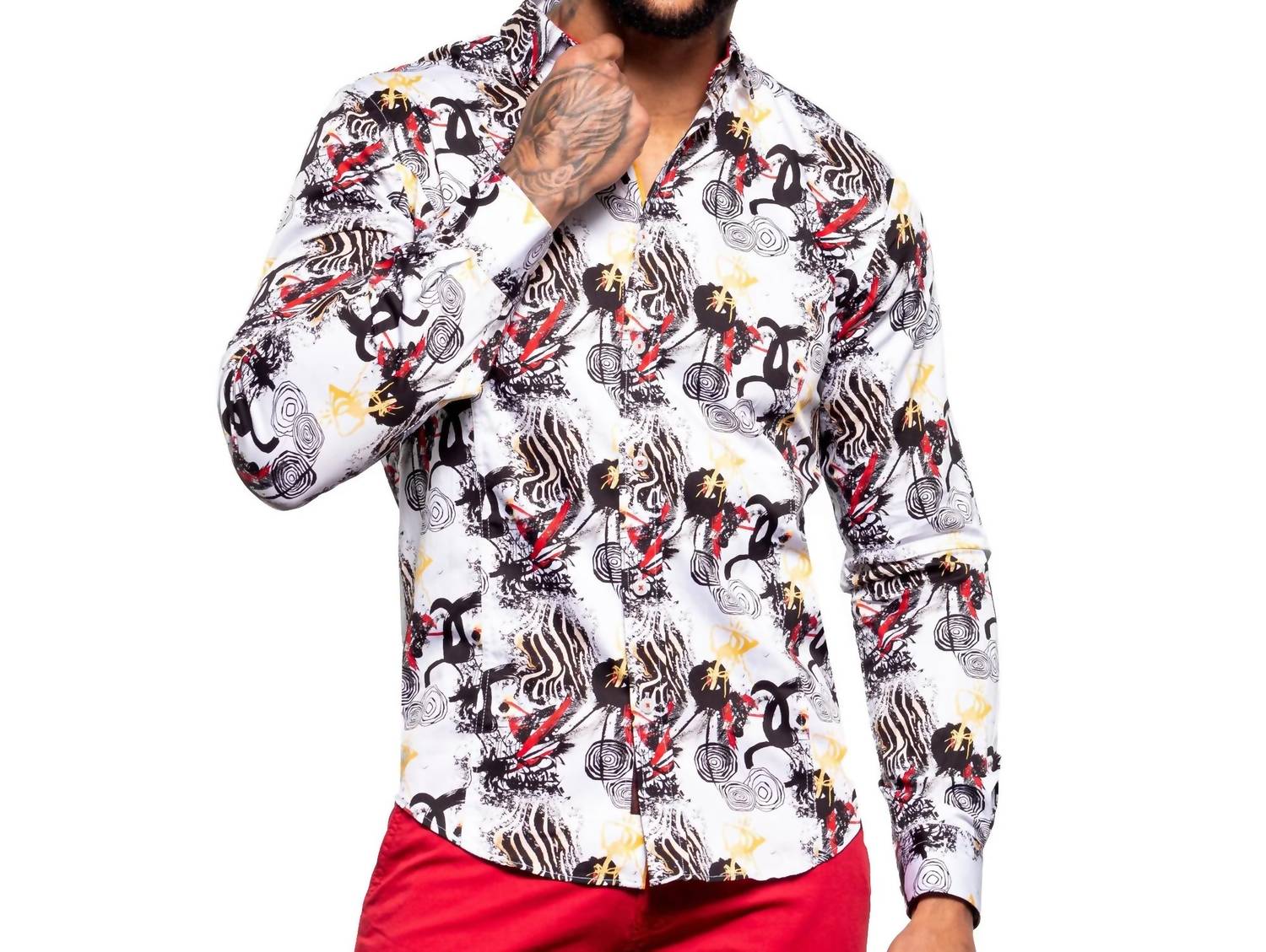 Eight X - Steadman Style Button Down Shirt
