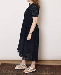 Serienumerica - Loose Shirt Dress