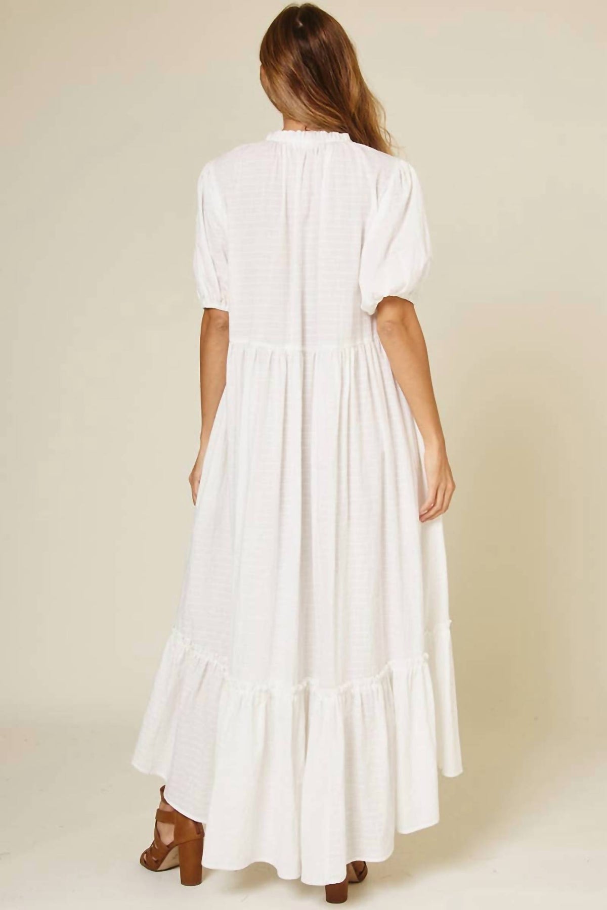 Ces Femme - Button Maxi Dress