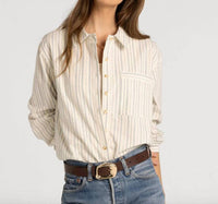 Thread & Supply - Lexington Striped Button Down Top