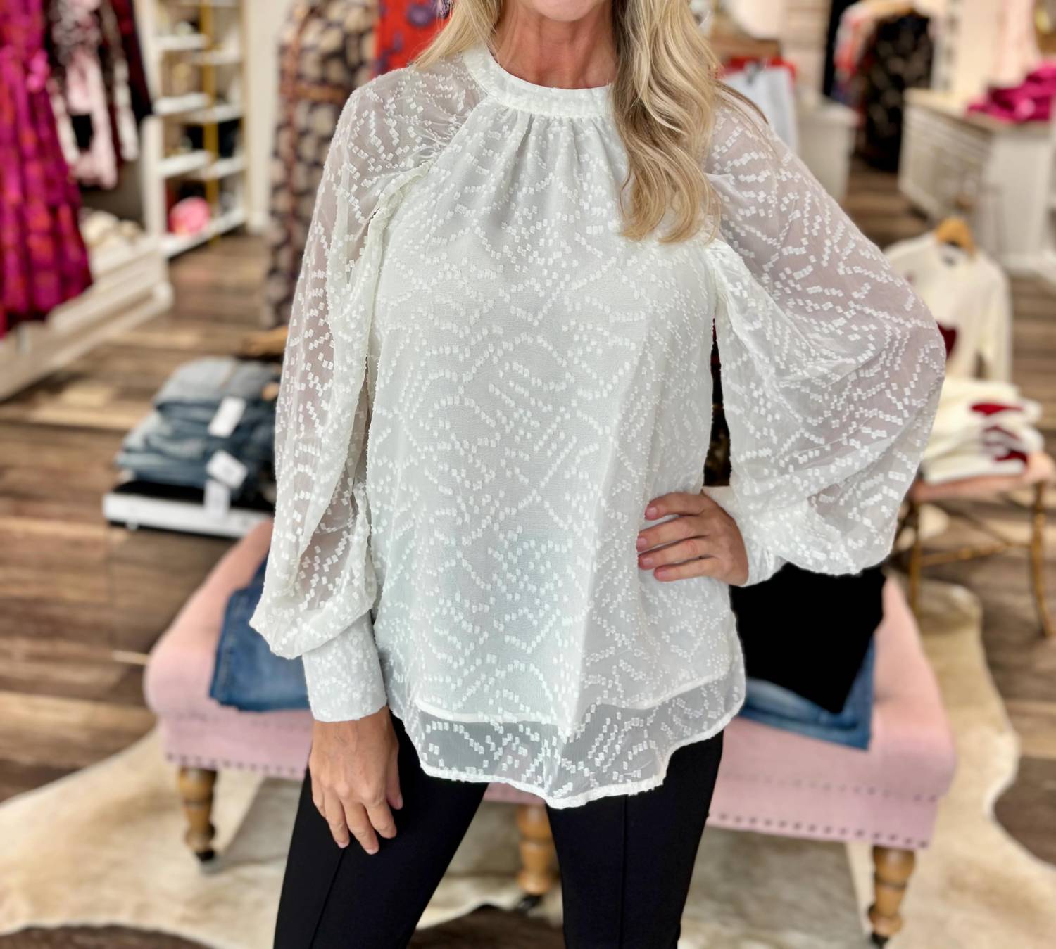 Mary Square - Veronica Top