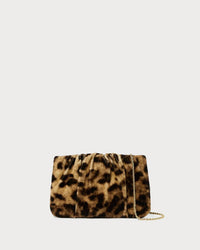Loeffler Randall - Women's Serena Gathered Velvet Clutch