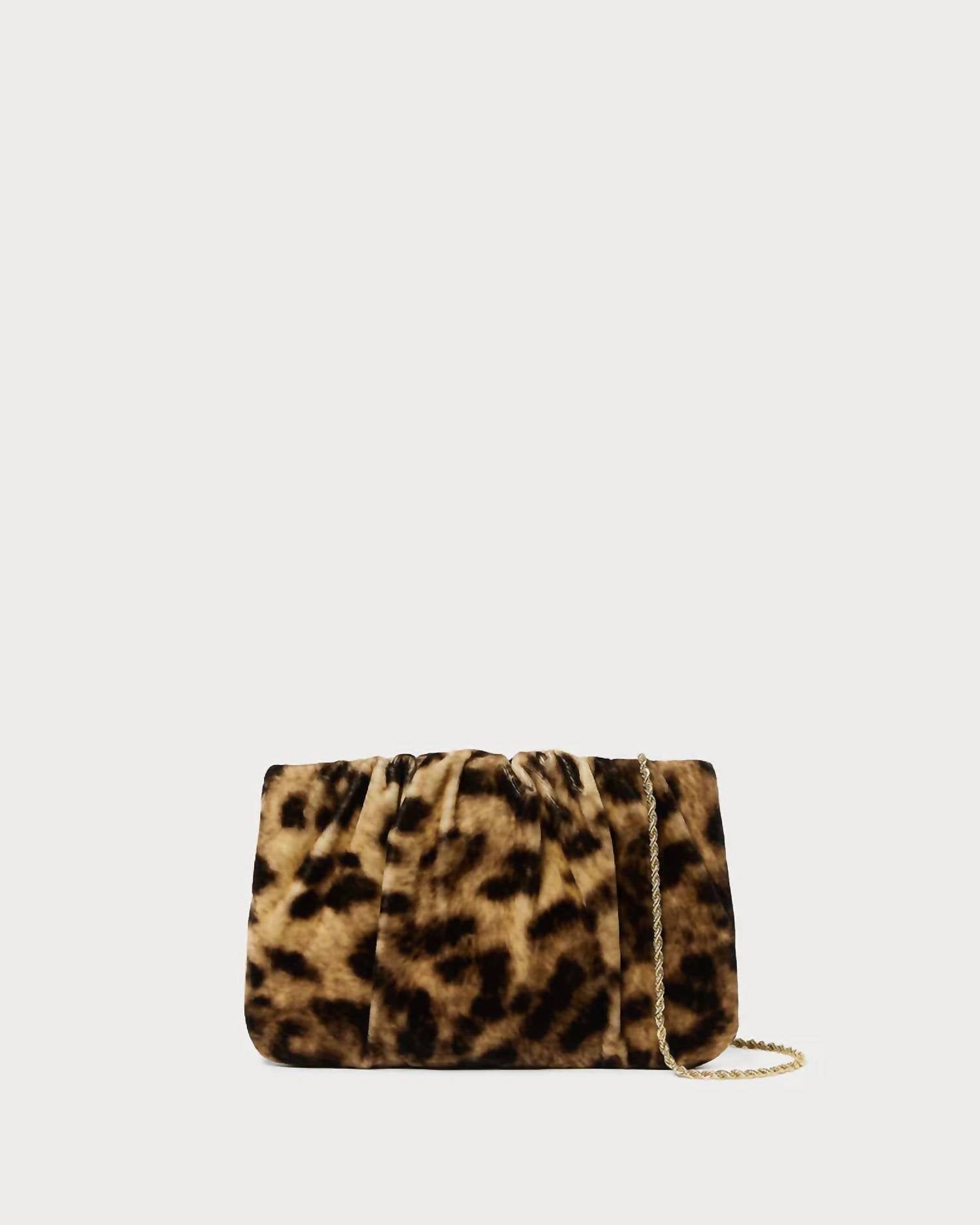 Loeffler Randall - Women's Serena Gathered Velvet Clutch
