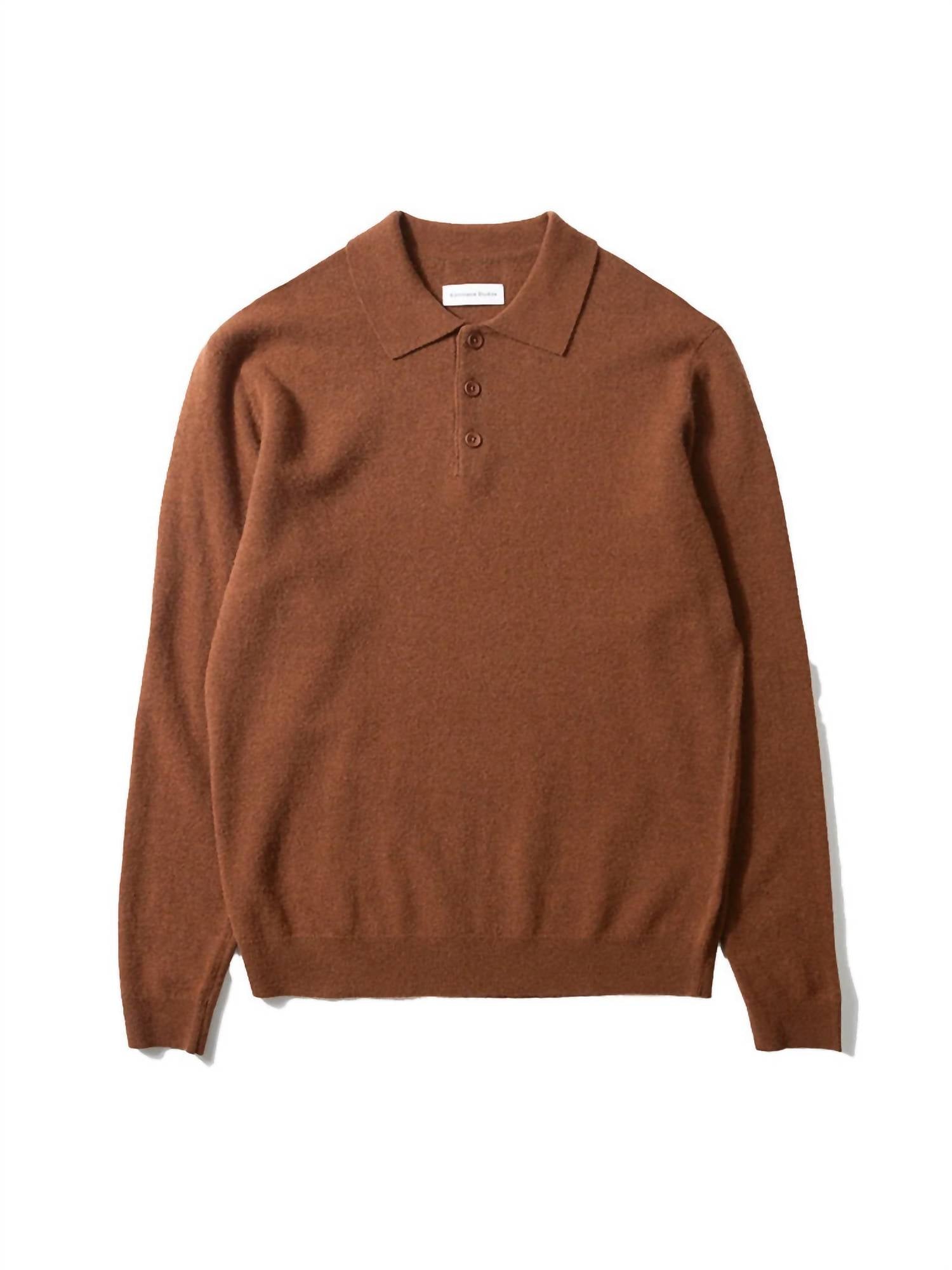 Edmmond Studios - Long Sleeve Wool Polo