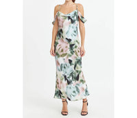 Adelyn Rae - Kastell Off-Shoulder Slip Dress