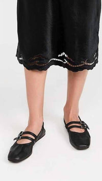 Free People Women's Gemini Ballet Flat in black - women's flats