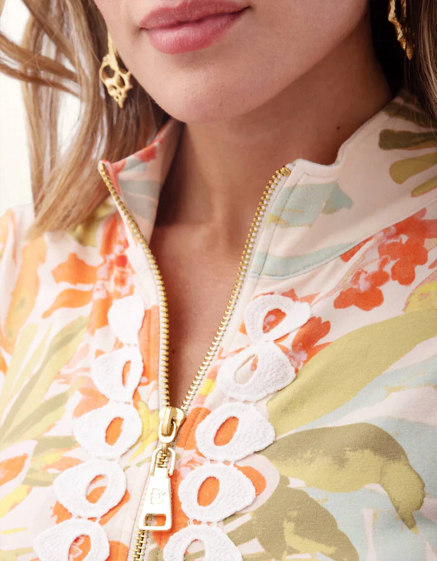 Spartina 449 - Serena Half Zip Midi Dress