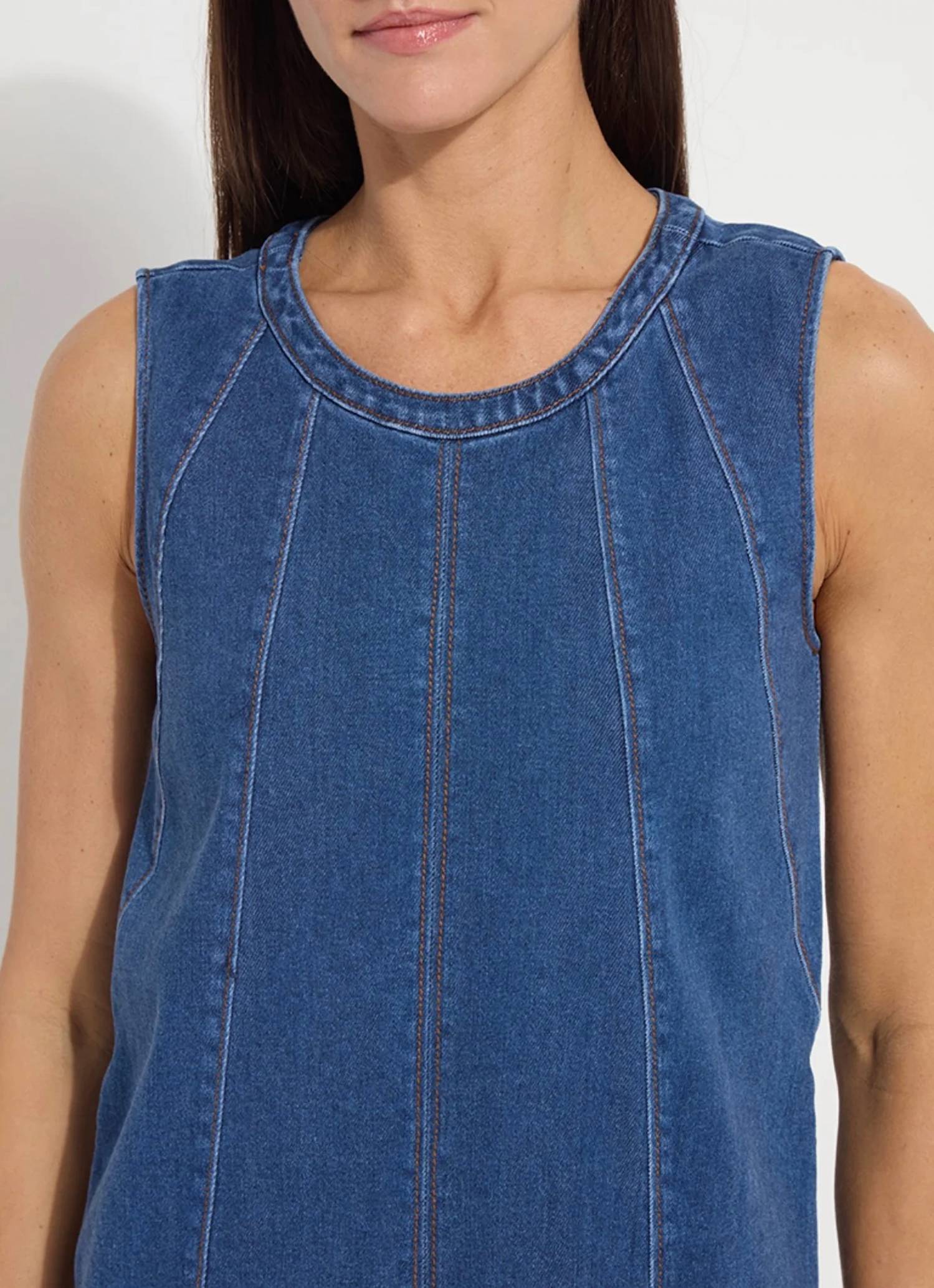Lysse - Irabella Fringed Denim Top