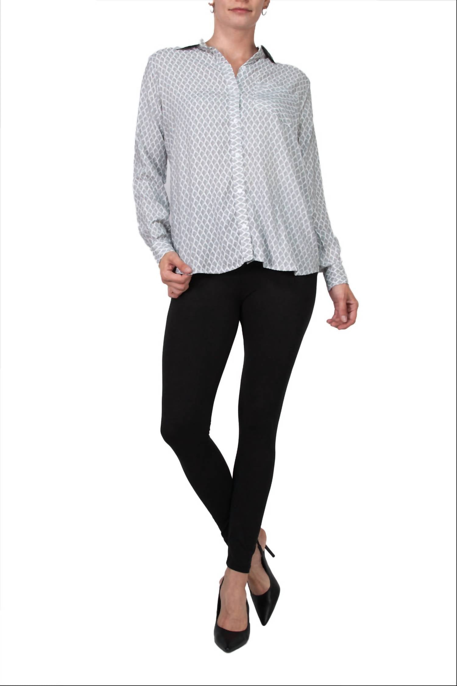 Notations - Slubbed Woven Chest Pocket Shirt