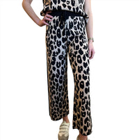 Entro - Women's Cheetah Sweater Pants