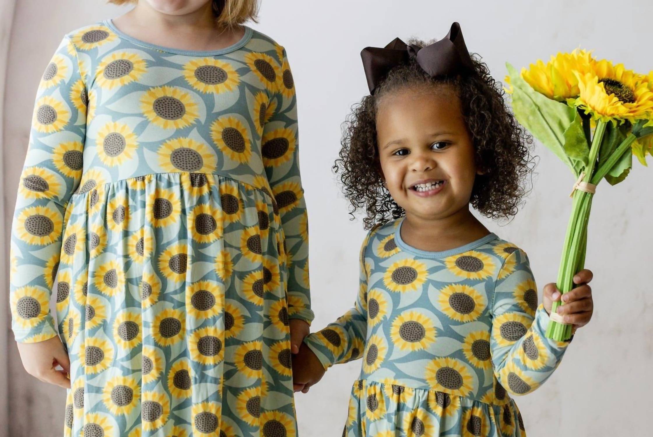 Kickee - Girl's Long Sleeve Swing Dress