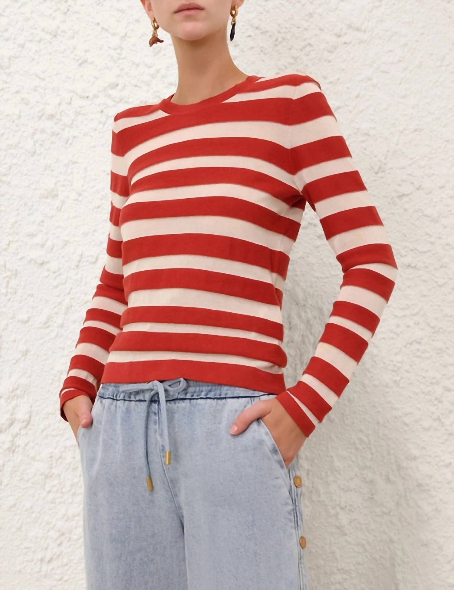 Zimmermann - Rebellion Striped Top