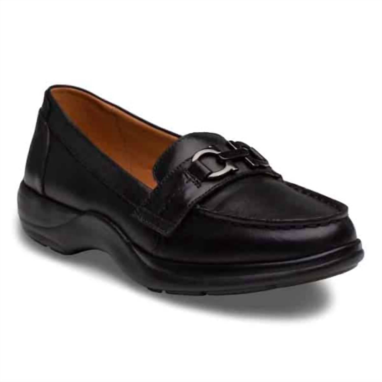 Dr. Comfort Shoes Women's Mallory Slip On Dress Shoes in black - women's flats