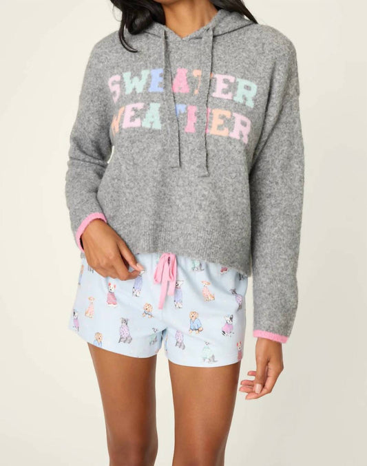 Pj Salvage - Doggone Cold Hoodie Sweater