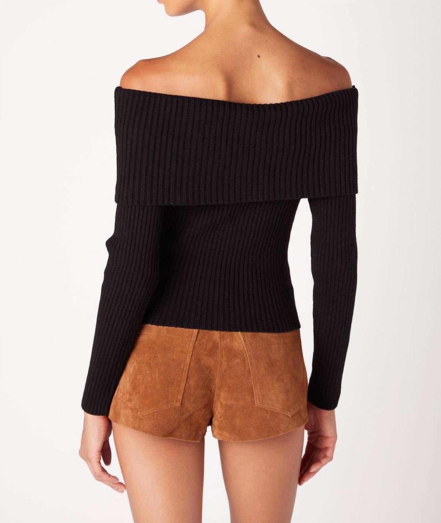 Blanknyc - Off The Shoulder Knit Top