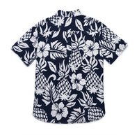 Surfside Supply - MEN JOEY FLORAL PINEAPPLE SHIRT