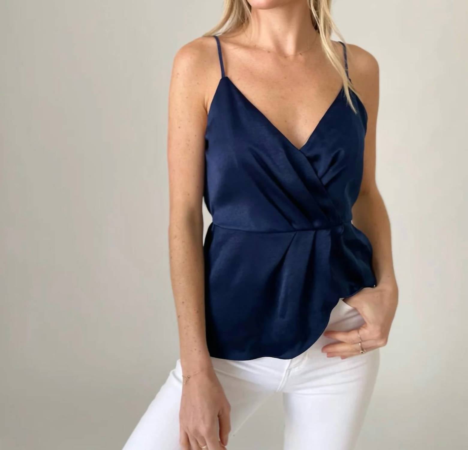 Six/Fifty - Keri Satin Tank Top
