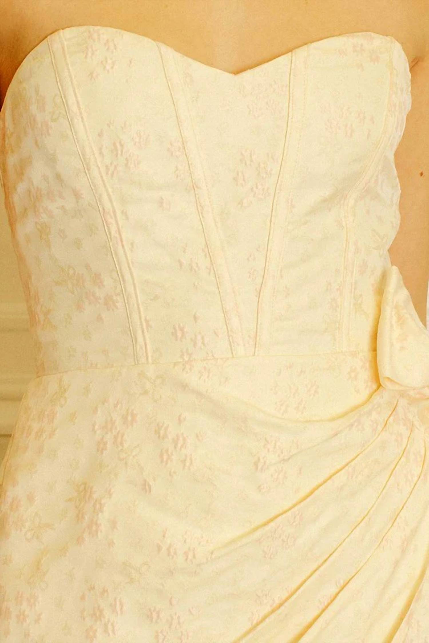 Storia - Corset Strapless Mini Dress