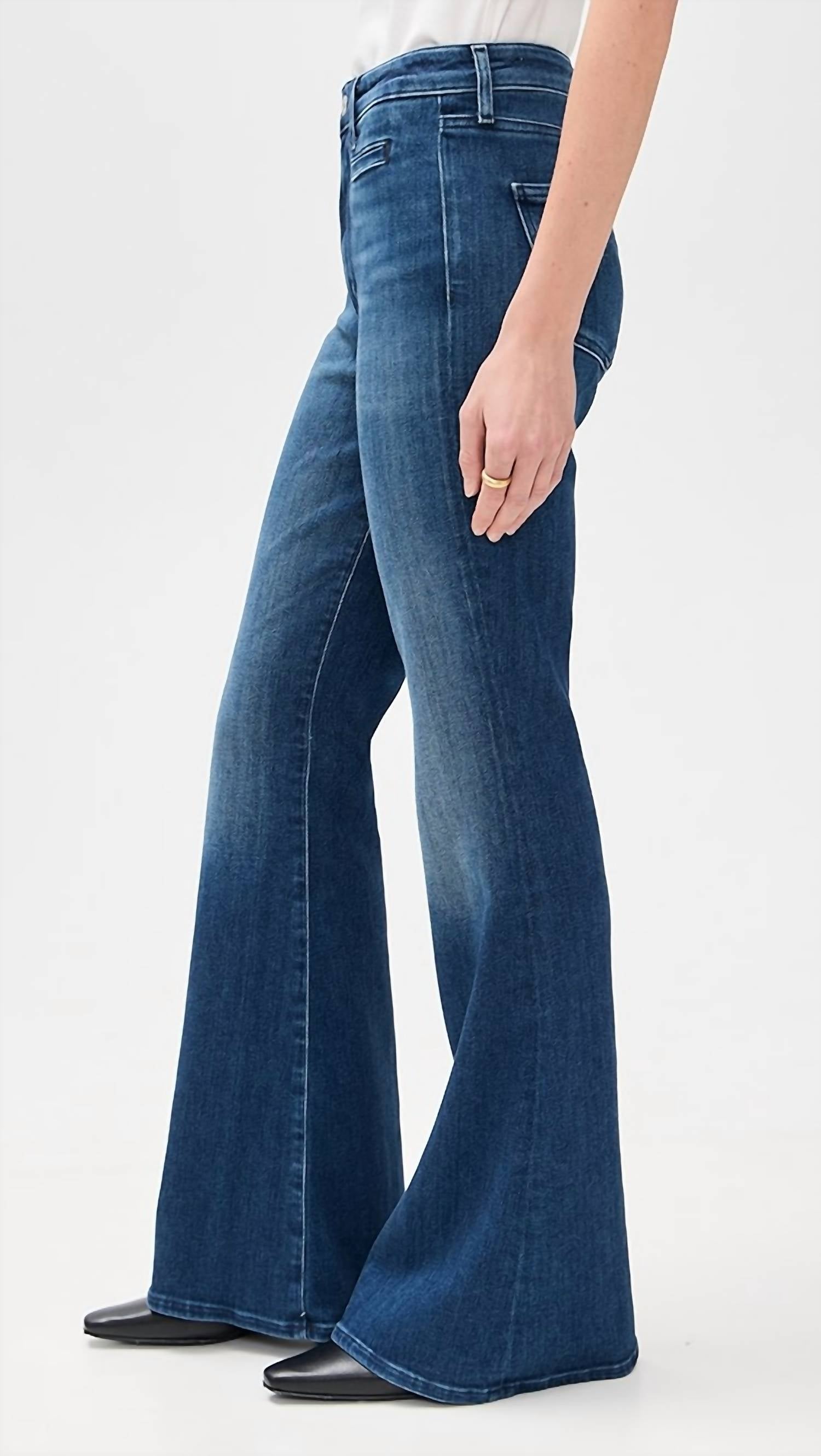 Citizens Of Humanity - Lilah Flare Jeans With Welt Pocket