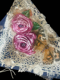 A Rare Bird - Women's Vintage Hand Painted Bandana