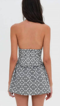 For Love & Lemons - Janice Halter Mini Dress