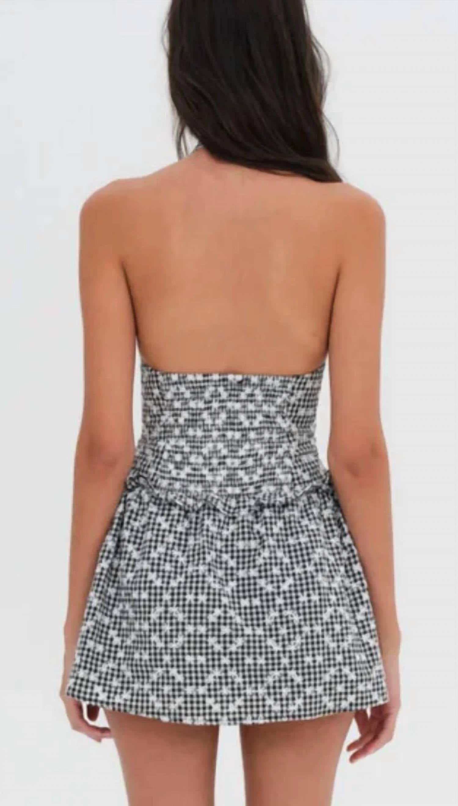 For Love & Lemons - Janice Halter Mini Dress
