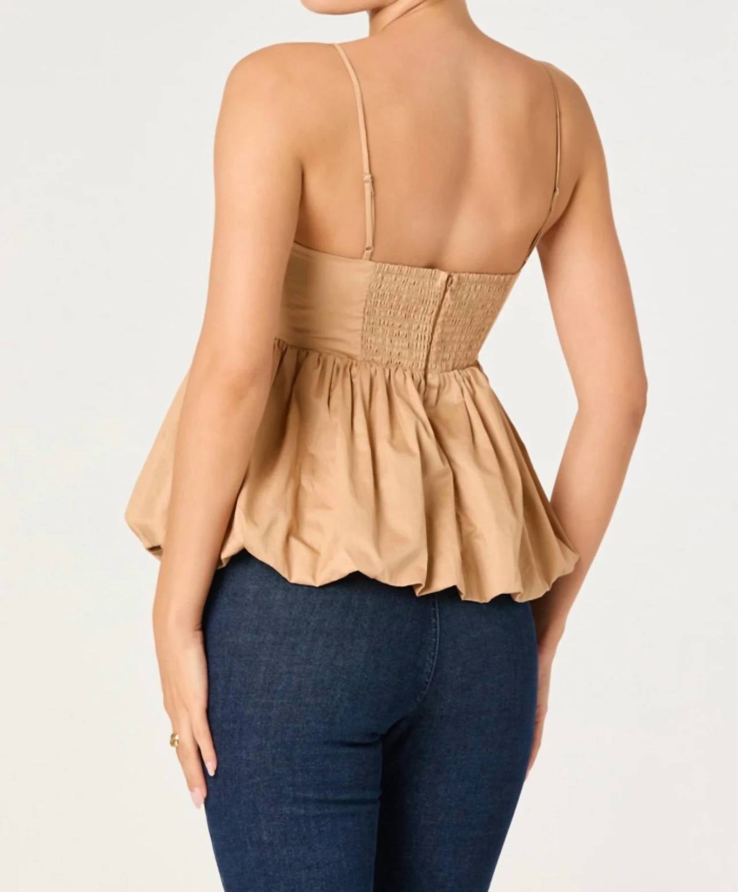 Astr - Alon Sweetheart Neck Top