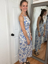 Hayden La - Myla Floral Smocked Waist Jumpsuit
