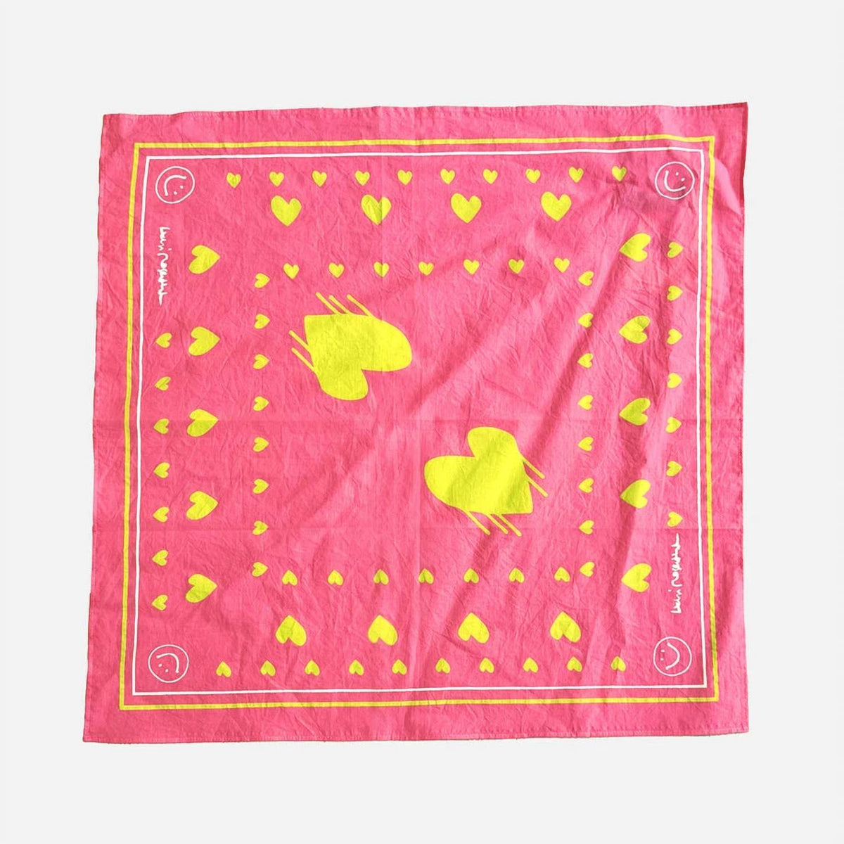 Kerri Rosenthal - Women's Drippy Heart Bandana