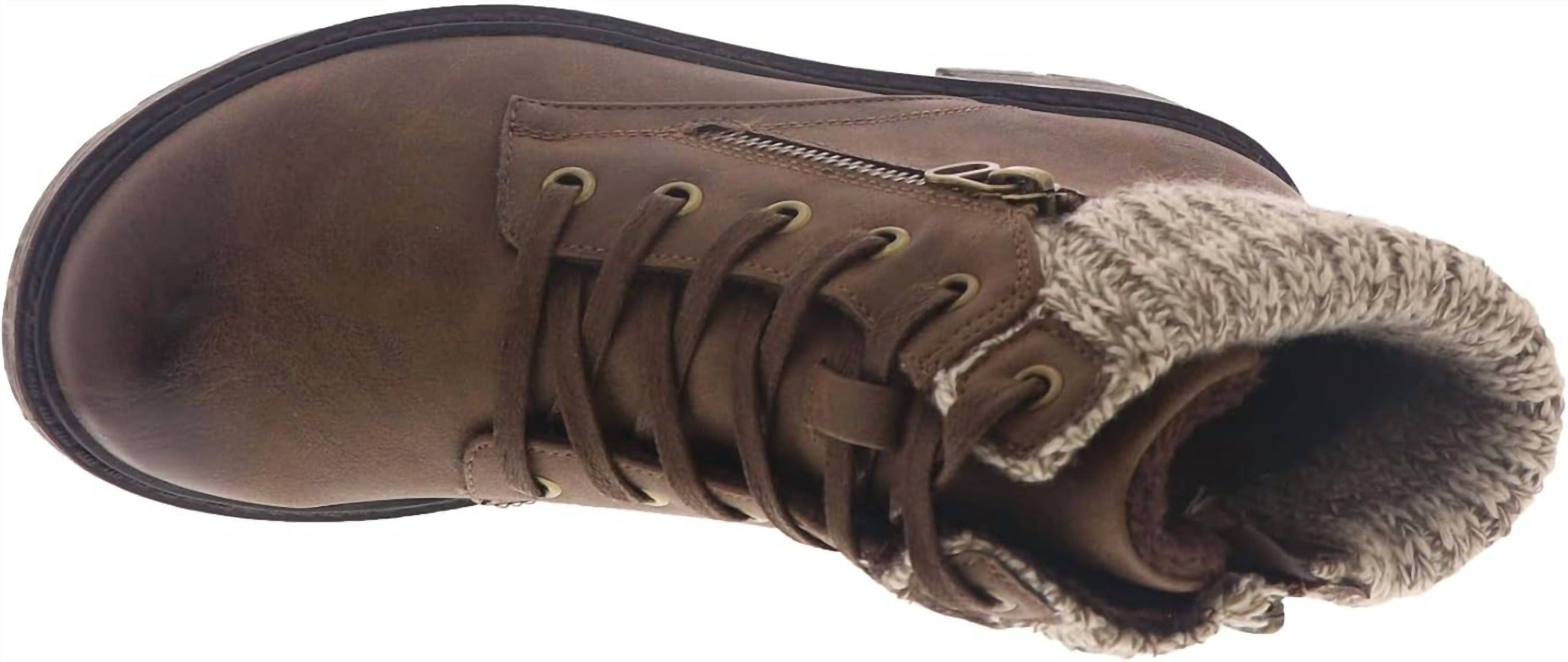 Wanderlust Women's Amy Waterproof Boots in tan - women's shoe - detail view