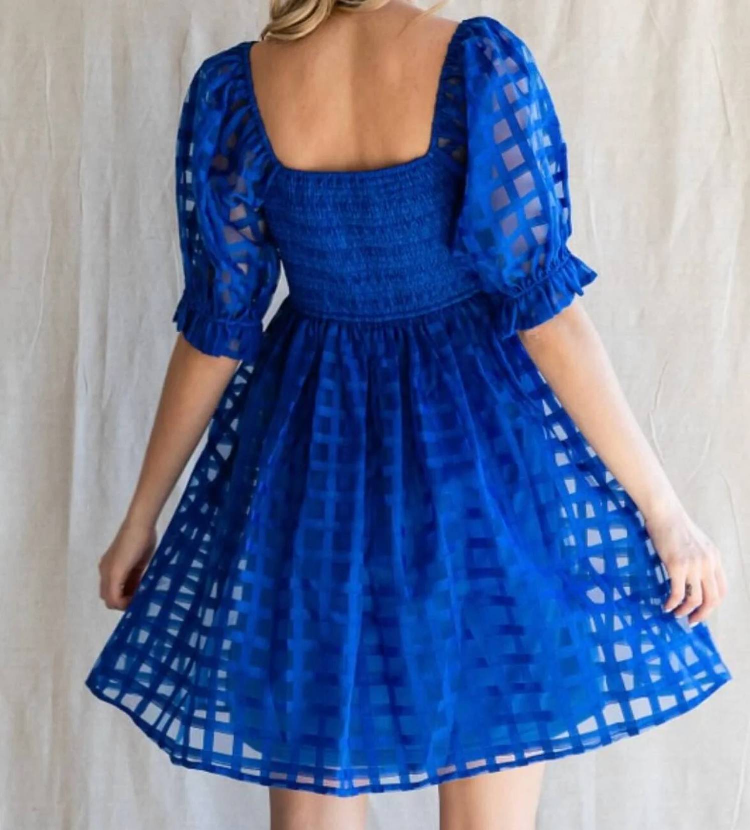 Jodifl - Rosie Puff Short Sleeve Dress