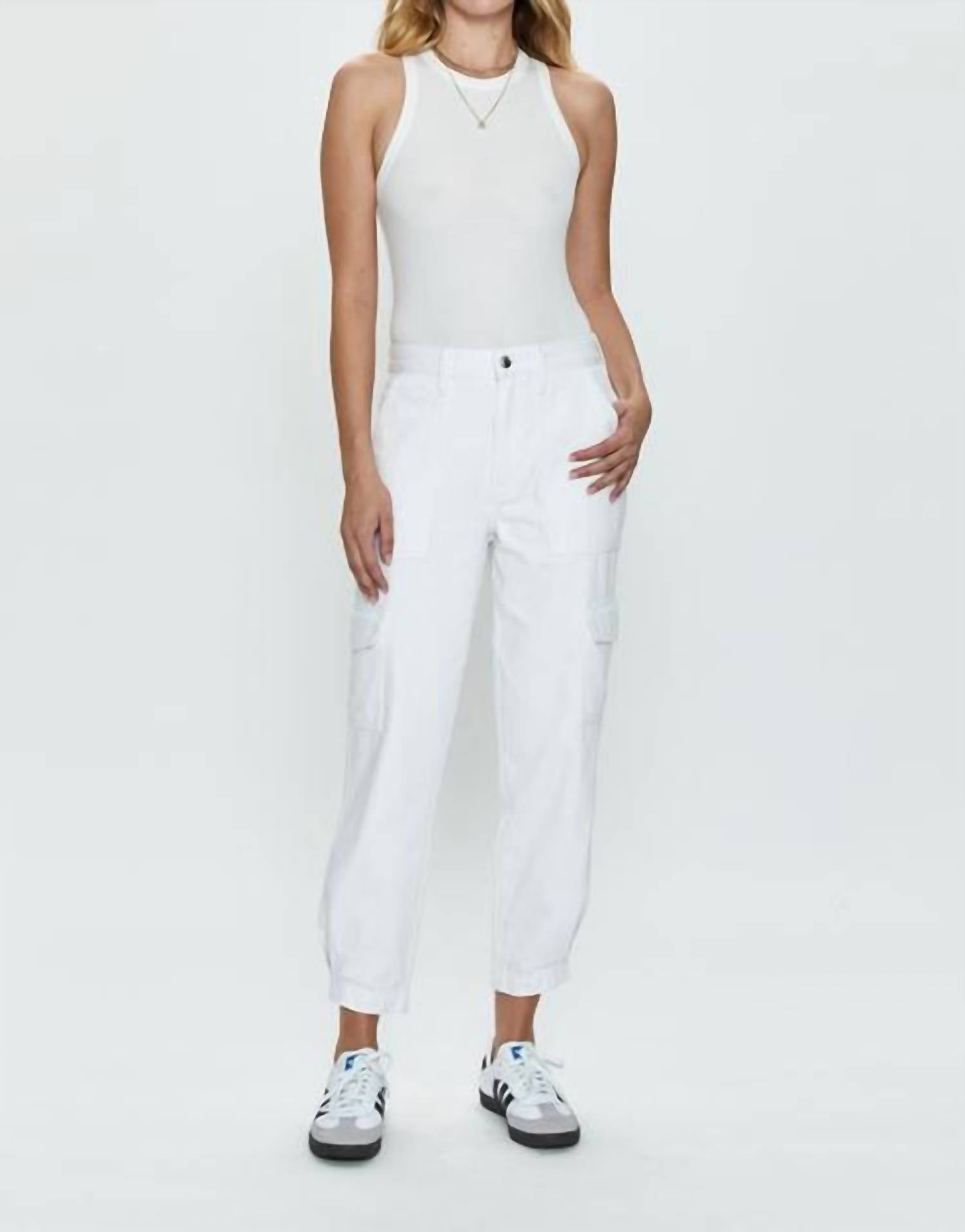 Pistola - Josephine High Rise Tapered Cargo Pants