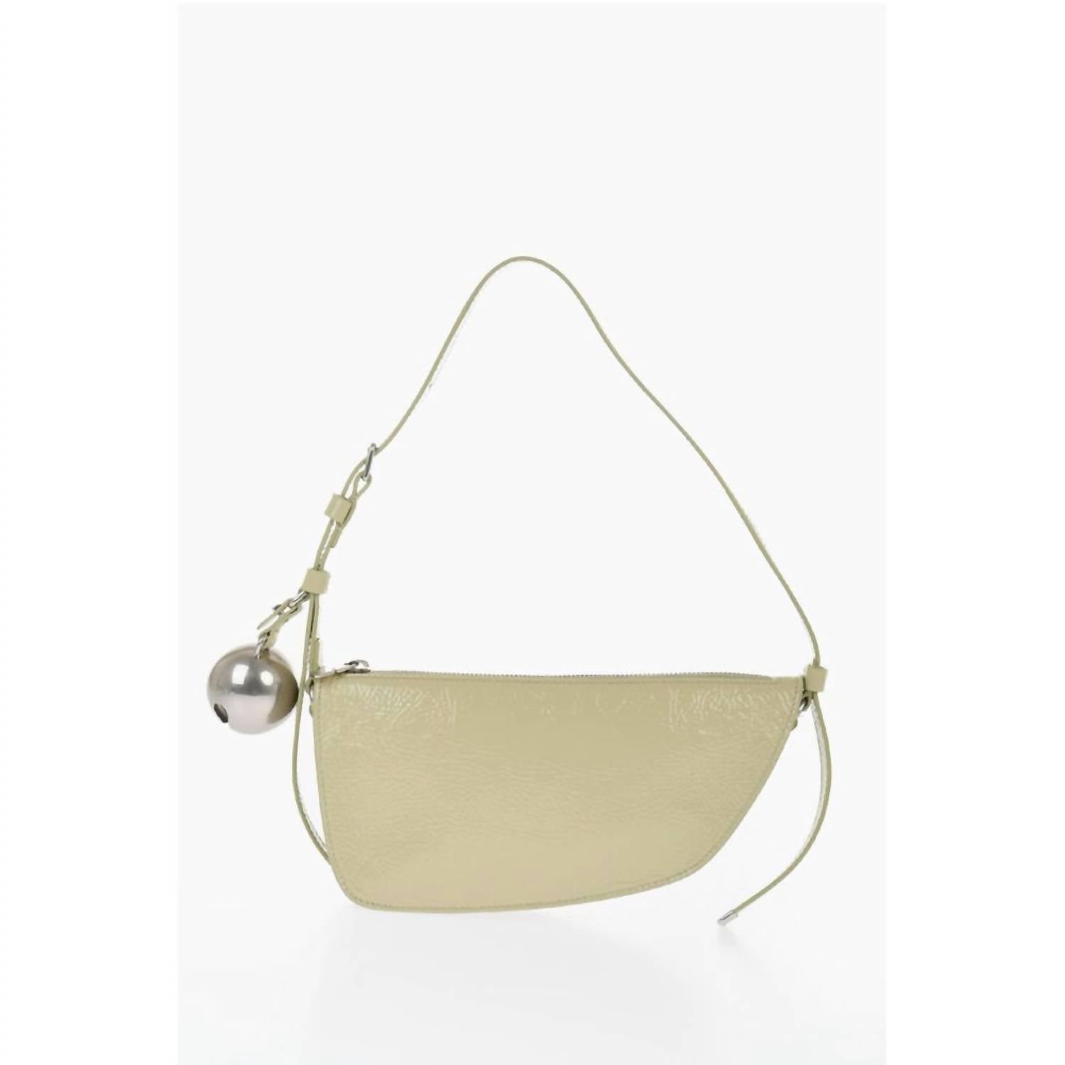 Burberry - Women's Patent Leather Shield Sling Shoulder Bag