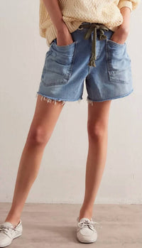 Free People - Moxie Slouchy Wide Fit Shorts