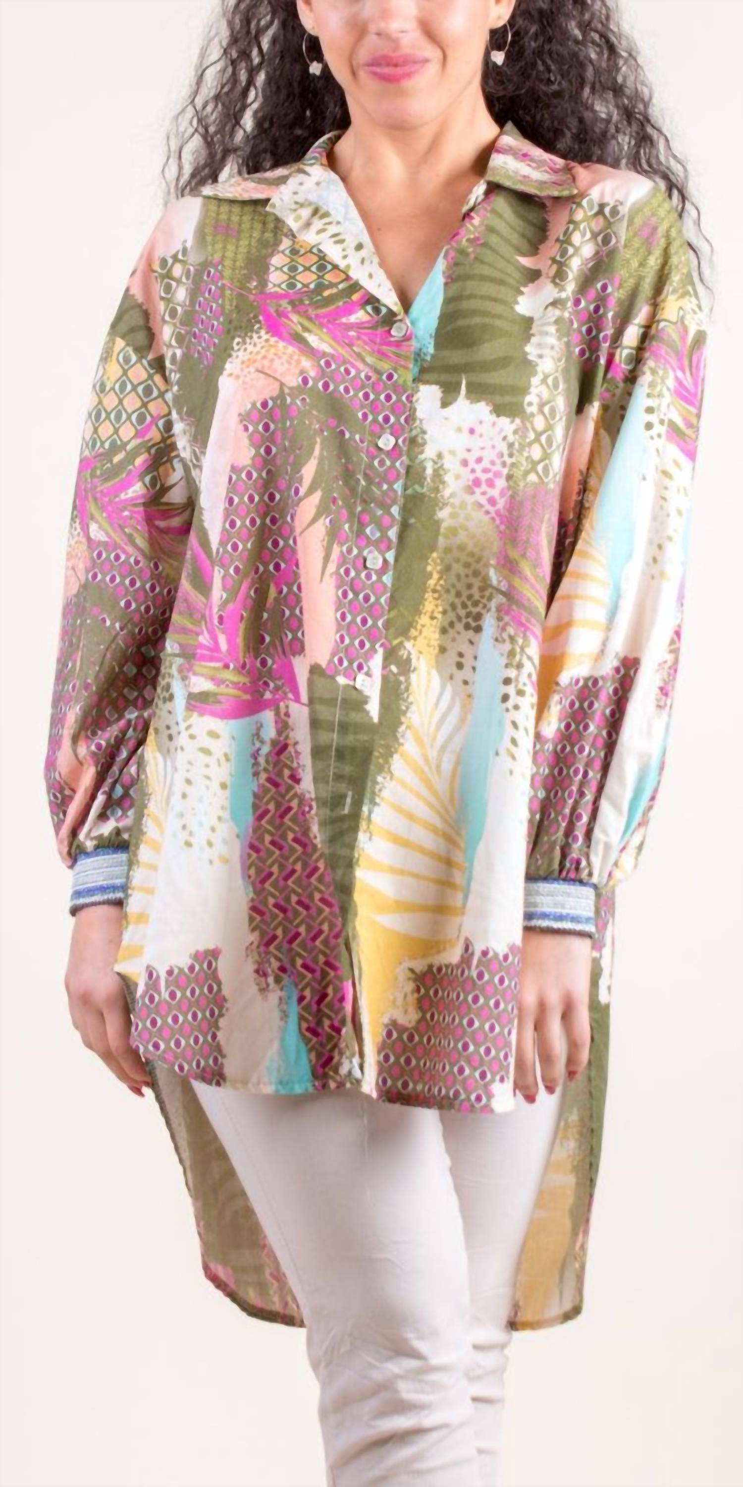 Gigi Moda - Serra Long Sleeve Button Down Shirt