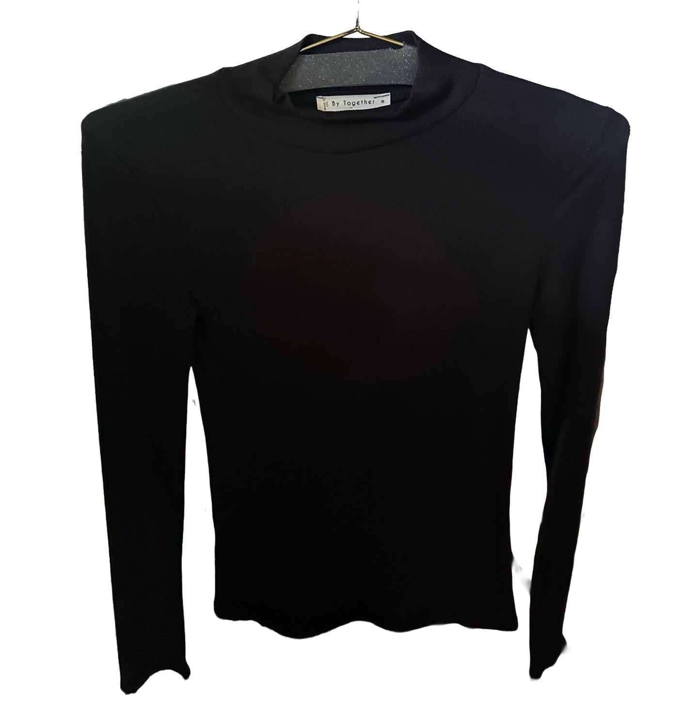 By Together Women's Every Layer Top in black - women's long sleeve top