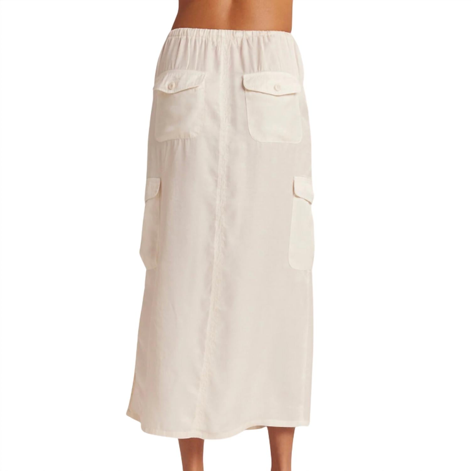 Bella Dahl - Women's Goldie Bellow Pocket Cargo Skirt