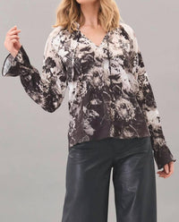 Lola & Sophie - Pixel Roses Liz Top