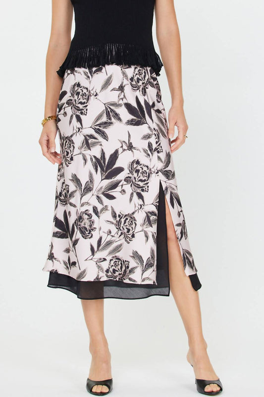 Current Air - Lorena Floral Skirt