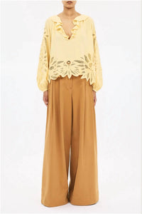 Ulla Johnson - Adonis Applique Blouse