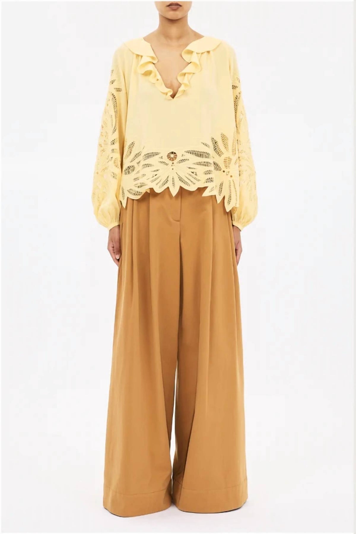 Ulla Johnson - Adonis Applique Blouse