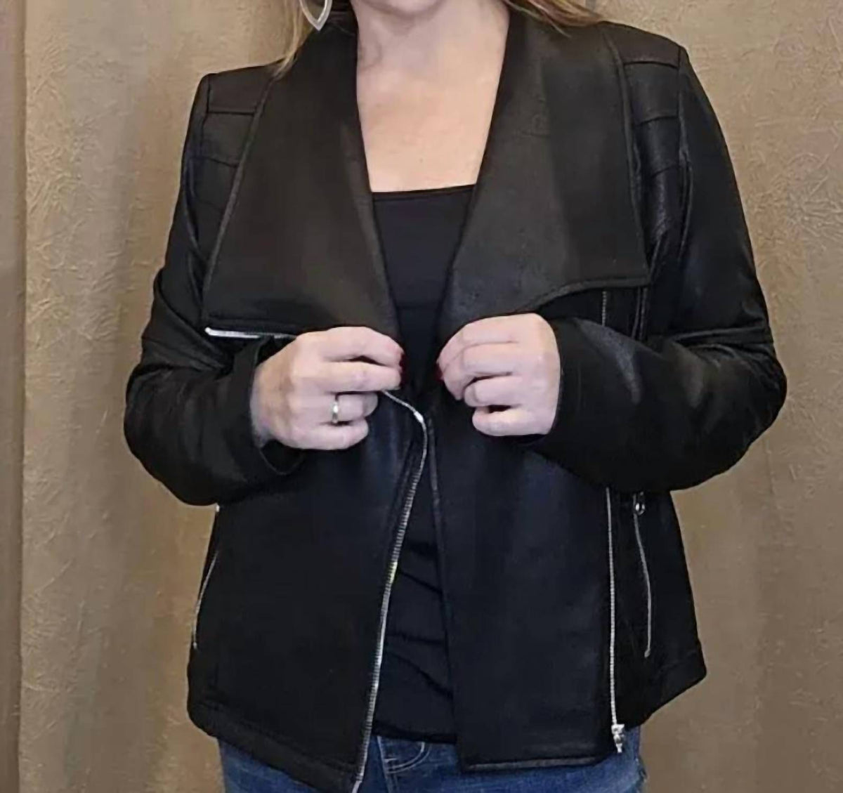 Clara Sunwoo - Liquid Leather Jacket